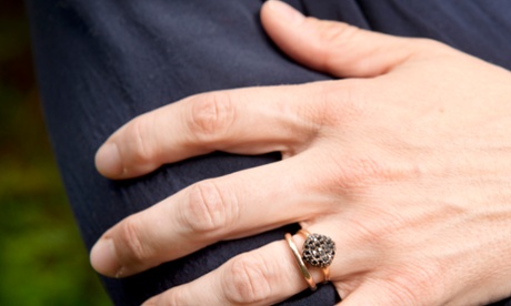 Adrian Turpin engagement ring