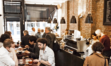 Coffee shop in west London