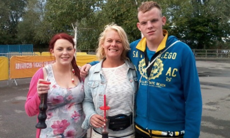 Karen Vandersypen with her son Jimmy, who suffered a heart attack and severe brain damage within hours of buying a legal high in a shop in Kent.