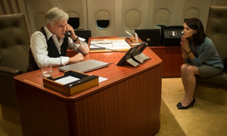 Was its heart in the right place? I’m not sure … Tim Robbins and Maribeth Monroe in The Brink.
