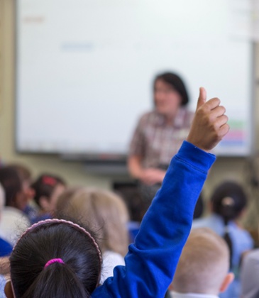A rpimary school pupil.