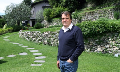 In Como, with Marco Tardelli.