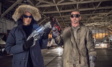 Prison Break brothers Wentworth Miller and Dominic Purcell playing Captain Cold and Heat Wave in The Flash.