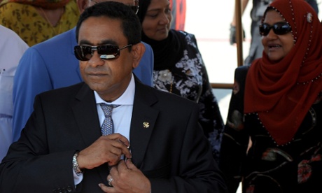 Maldives President Abdulla Yameen Abdul Gayoom 