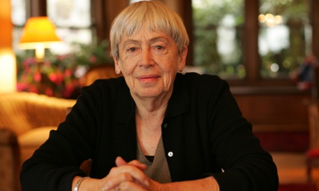 Ursula K LeGuin at home in Portland in 2005.