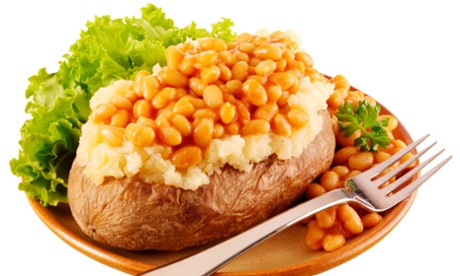 Give mealtimes a nutritional boost by choosing a baked potato over chips.