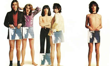 History men … The Rolling Stones in 1971.