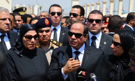 Egyptian president Abdel Fatah al-Sisi