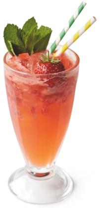 Strawberry cocktail