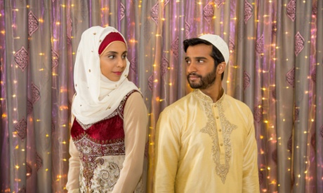 Fahmida (Anjli Mohindra) and Nazir (Hamza Jeetooa) in My Jihad.