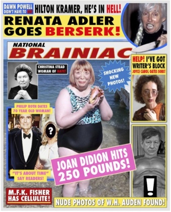 John Waters's spoof gossip mag National Brainiac.