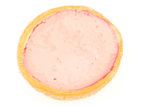 Pink pudding.