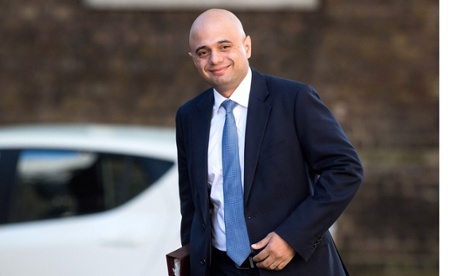 The business secretary, Sajid Javid.