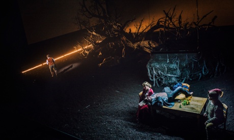 Gore blimey: Guillaume Tell hits Covent Garden.