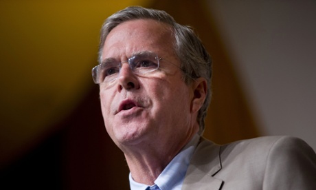 Jeb Bush speaks in Washington.