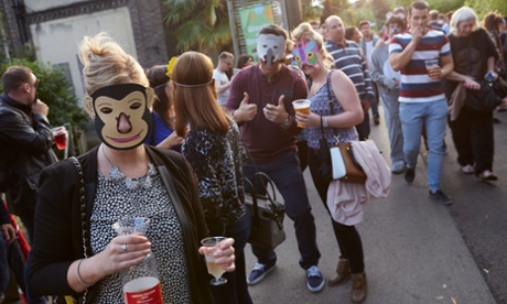 On Friday nights throughout the summer, London Zoo hosts 