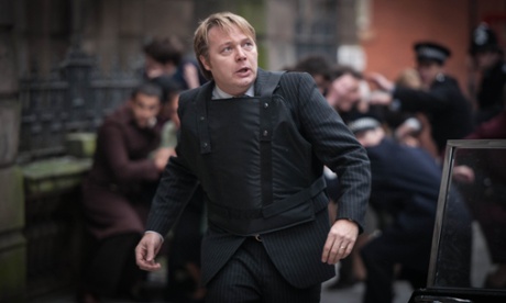 Taking the flak… Jim Fenchurch (Shaun Dooley) in The Game.