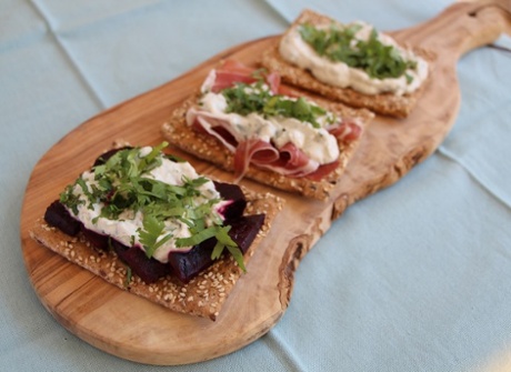 Fadime's burnt-onion dip is great on toast or crispbreads...