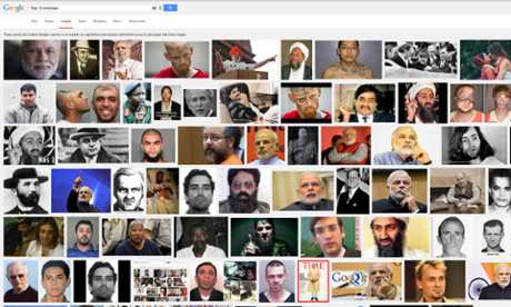 Google image search for “top 10 criminals”.