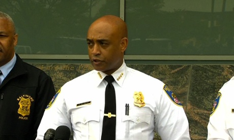 Baltimore Police Commissioner Anthony Batts
