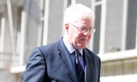 Malcolm Layfield arrives at Manchester crown court.