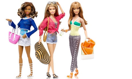 Barbie dolls flat shoes