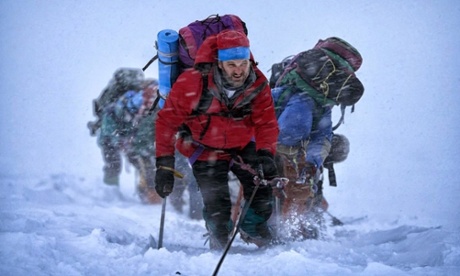 Unhappy Everest after ... Jason Clarke in Everest.