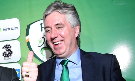 The FAI chief executive John Delaney.