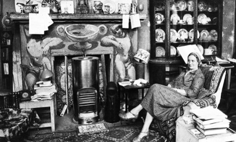 Angelica Garnett at Charleston, 1979.