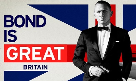 VisitBritain's 'Bond is Great Britain' poster
