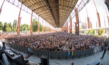 Turin’s FuturFestival is held at the futuristic Parco Dora, created in what was an industrial wasteland