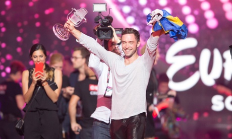 Måns Zelmerlöw of Sweden,winner of Eurovision 2015