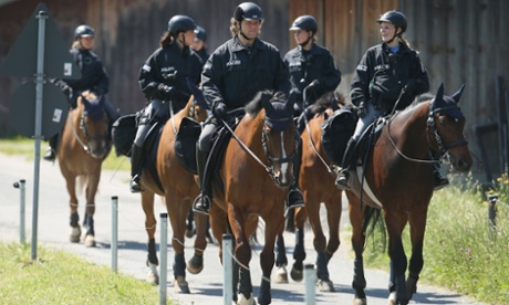 More than 17,000 police are charged with protecting the world leaders.