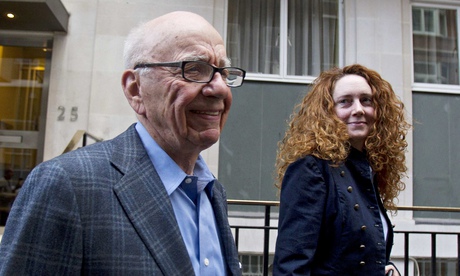 Rupert Murdoch and Rebekah Brooks