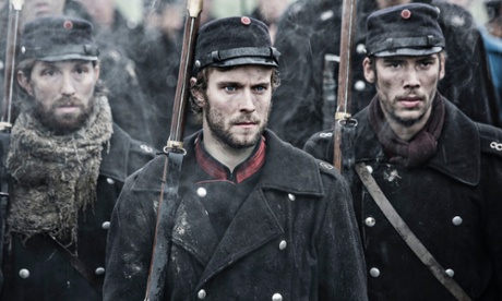 Peter (Jens Saetter-Lassen) preparing for the battle of Dybbol.