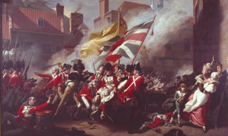 John Singleton Copley's The Death of Major Peirson, 1781, part of Tate Britain's Fighting History exhibition.