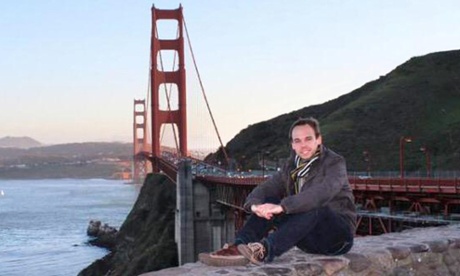 Andreas Lubitz at the Golden Gate Bridge in California. His behaviour resonates with Monis and other narcissists. Photograph: AFP/Getty Images