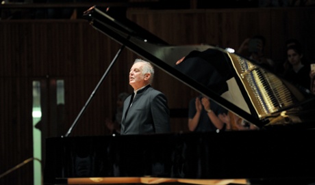 Daniel Barenboim at the Royal Festival Hall.