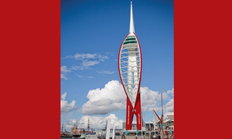 What Portsmouth’s Spinnaker Tower might look like if the sponsorship deal with Emirates goes ahead.