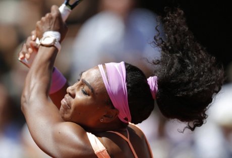 Serena's illness doesn't seem to have affected her power.