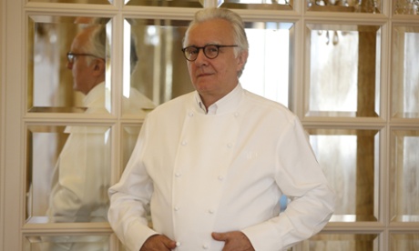 Darroze trained with Alain Ducasse at his Louis XV restaurant in Monaco; for months, she was only allowed to wash the lettuce.