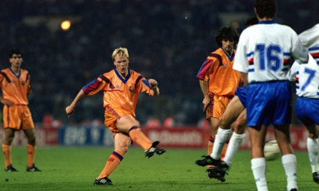 Koeman's magic moment in 1992.