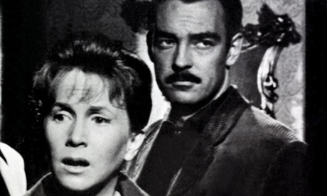 Richard Johnson and Julie Harris in The Haunting, 1963.