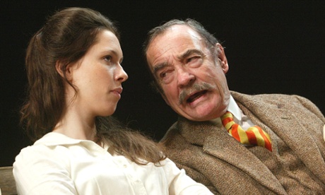 Richard Johnson with Rebecca Hall in Mrs Warren's Profession, 2002.