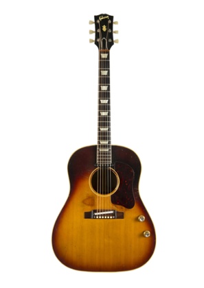 John Lennon's original 1962 J-160E Gibson Acoustic guitar
