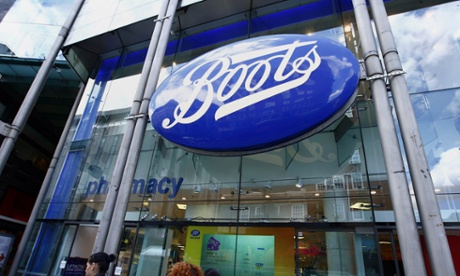 Boots store in Oxford Street, London.