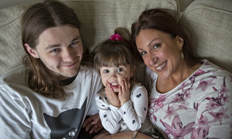 Louise Lee and children