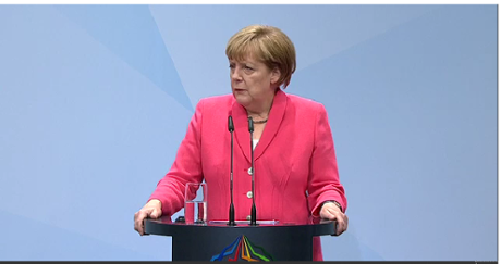Angela Merkel at the G7