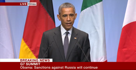 Barack Obama at the G7, June 08 2015