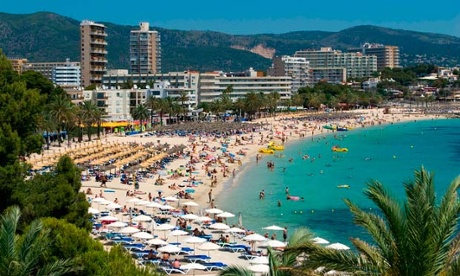 It is estimated 1million British tourists visit Magaluf each year.